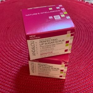 2 Lip Sugar Scrub by Andalou. TWO for ONE Price!